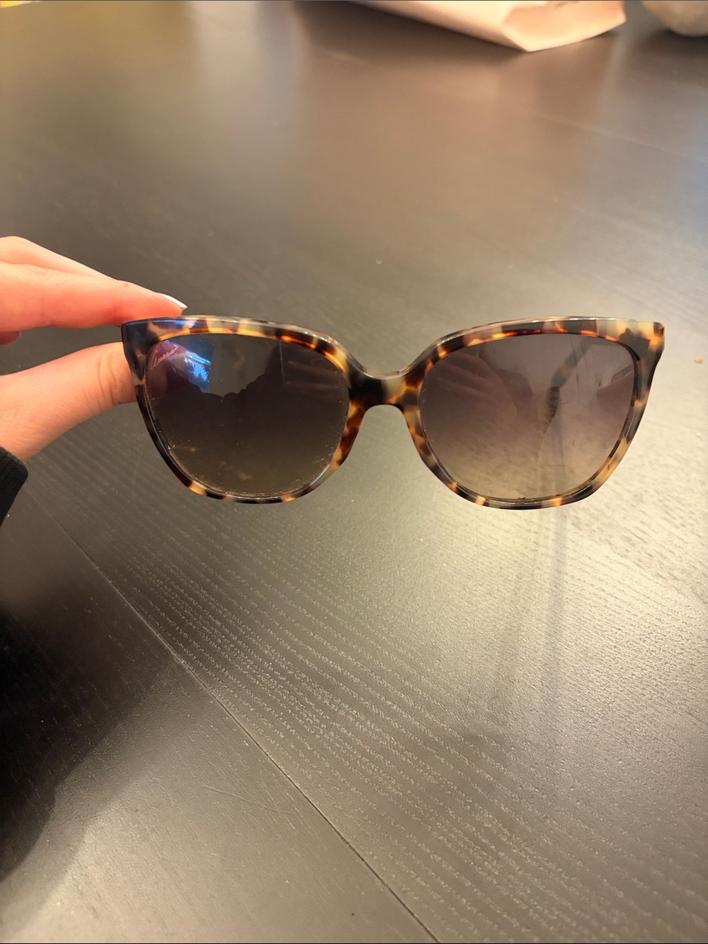Gucci Tortoiseshell Cat-Eye Women's Sunglasses